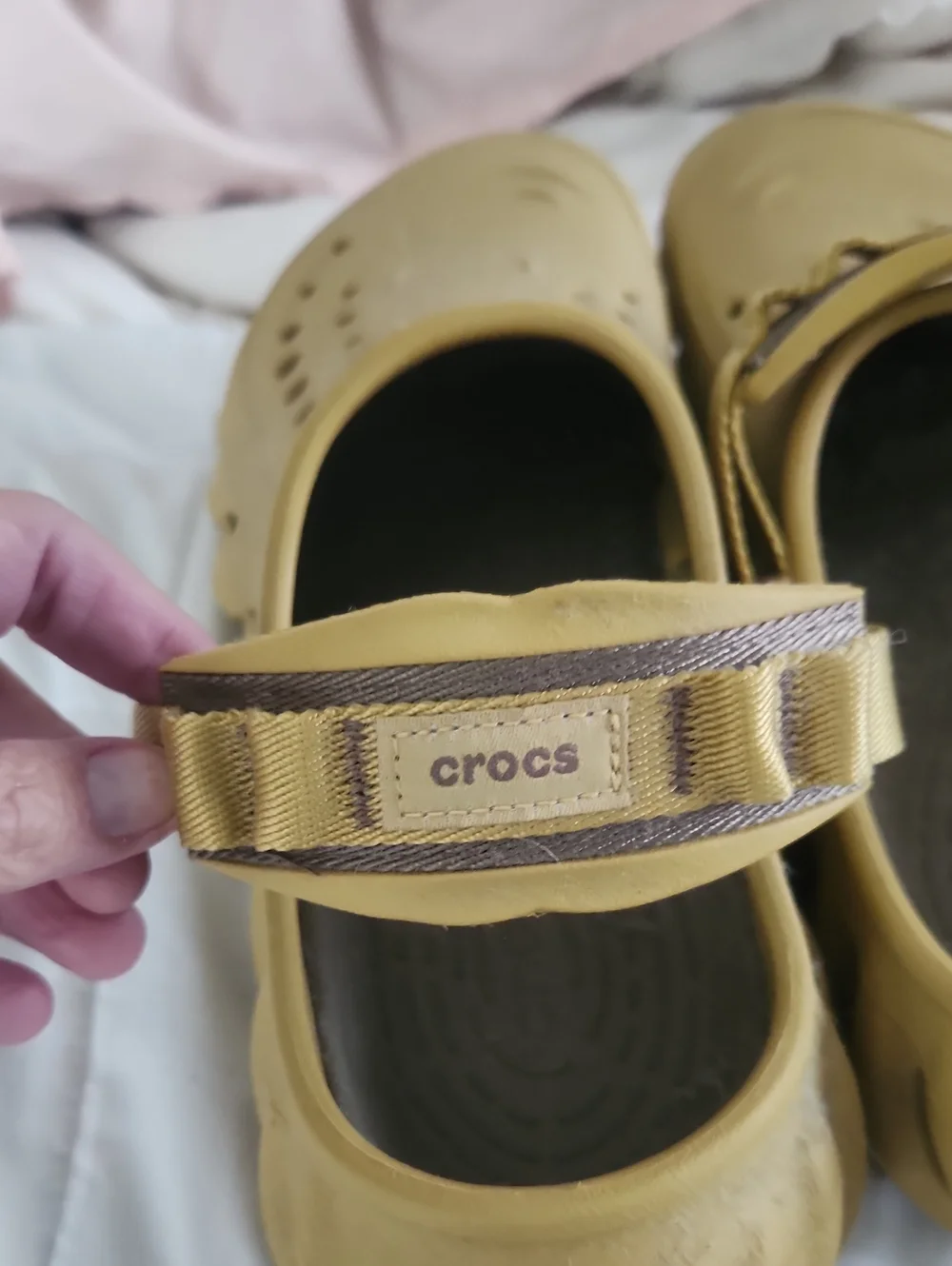 CROCS Adult Clog in Mustard Yellow M9/W11.5